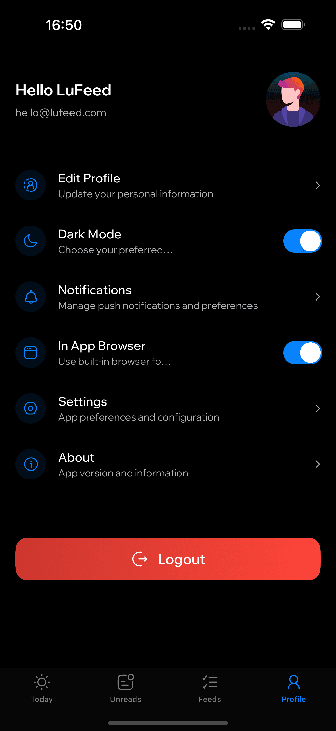 LuFeed Feed Management